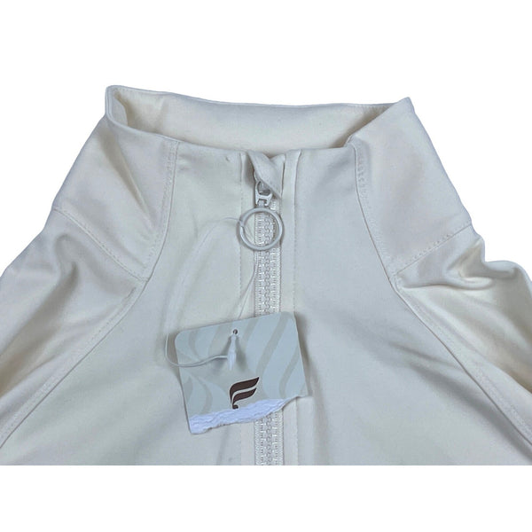 Fabletics Women's Beige Running Jacket  Sz XS - NWT