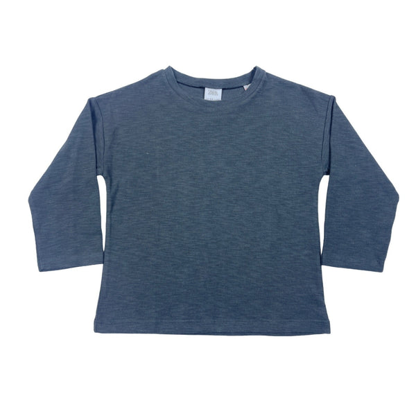 Zara Toddler Girl's Dark Gray Long Sleeve Classic Sz 4-5 (yrs) - NWT