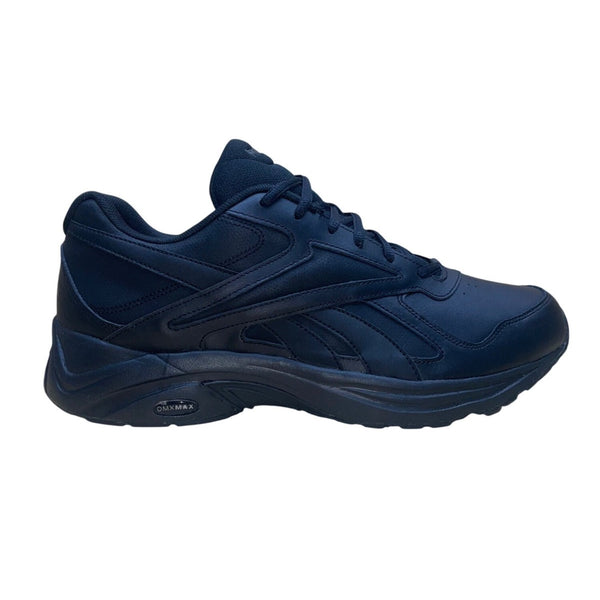 Reebok Men’s Black Leather Dmx Max Walking Athletic Shoes Size 11.5