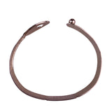 Vintage Gorham Womens Silver Tone Sterling Tennis Racquet Bangle Bracelet