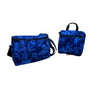 L.L. Bean Women’s Blue Floral With Adjustable Shoulder Strap Travel Bag