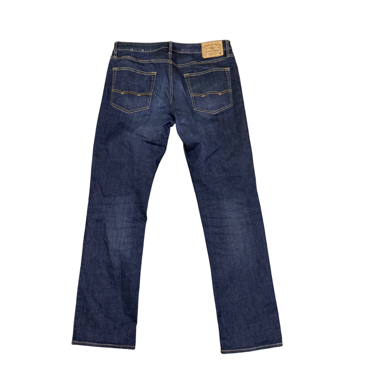 American Eagle Mens Dark Wash Extreme Flex Denim Jeans Size 34x34 