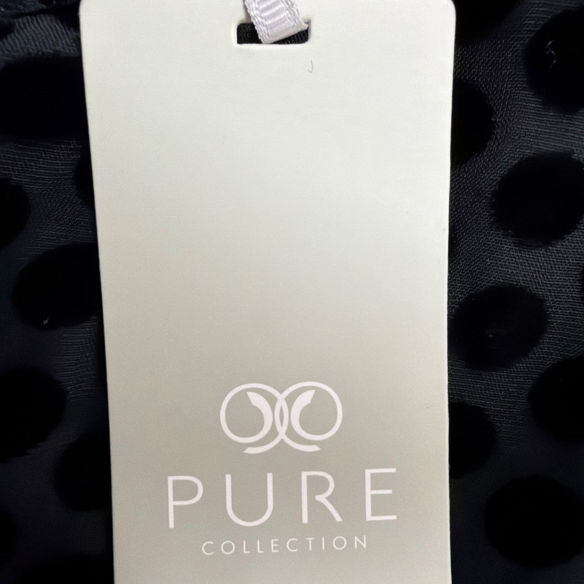 Pure Collection Womens Black Polka Dot Skirt Midi UK 16 US 12 EU 42