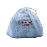 Coach Women’s Blue Suede With Gold Buckle Strap Mini Photo Album
