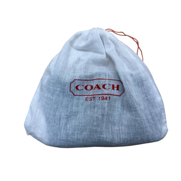 Coach Women’s Blue Suede With Gold Buckle Strap Mini Photo Album