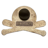 Warriors Cooperstown 2012 Baseball Pin With Crossed Bats Design