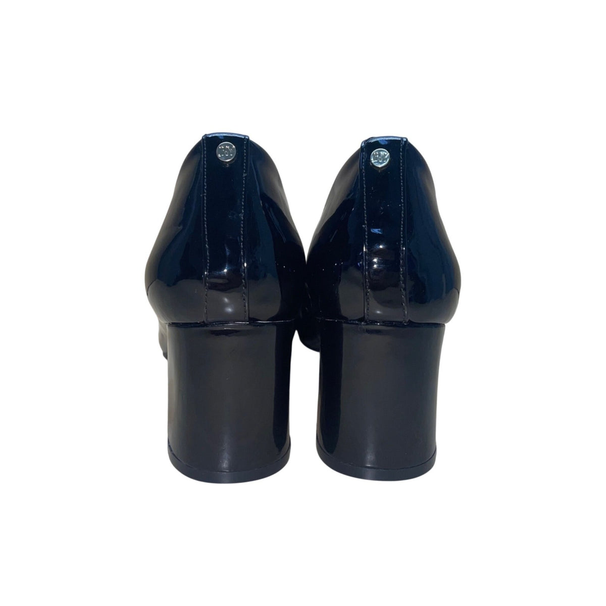 Jones New York Women’s Black Patent Low Block Heel Audley Pumps Size 8.5M