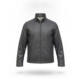 Gap Mens Black Cotton Coated Zip-Up Lightweight Jacket With Pockets Size L