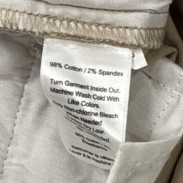 Vineyard Vines Women's Beige Slim Fit Khaki Bottom Trousers Sz 16