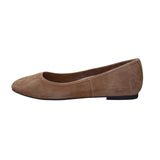 Women’s Camel Brown Suede Orinda Pointed Toe Ballet Flats Size 9