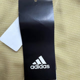 Adidas Mens Beige Short-Sleeve Graphic T-Shirt Sportswear Size L