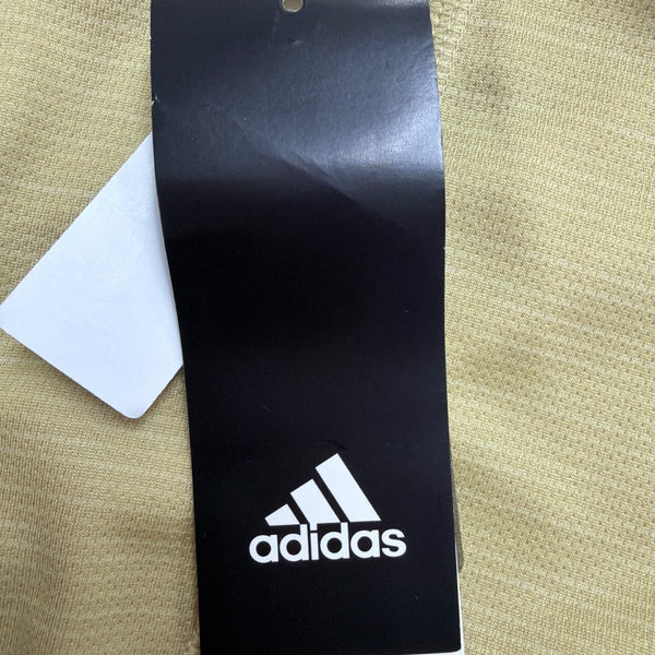 Adidas Mens Beige Short-Sleeve Graphic T-Shirt Sportswear Size L