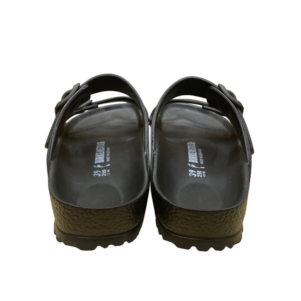 Birkenstock Women’s Black EVA Arizona Two-Strap Comfort Slip-On Sandals Sz  8/39
