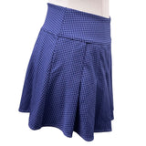 Offline By Aerie Womens Blue Polyester Elastane Houndstooth Skirt Stretchy Sz S