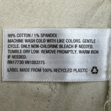 Universal Thread Womens Vintage Stretch High-Rise Straight Jeans 8/29R Beige Cot