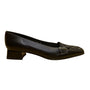 Etienne Aigner Women’s Black Leather Slip-On Jackie Loafers Size 5.5M