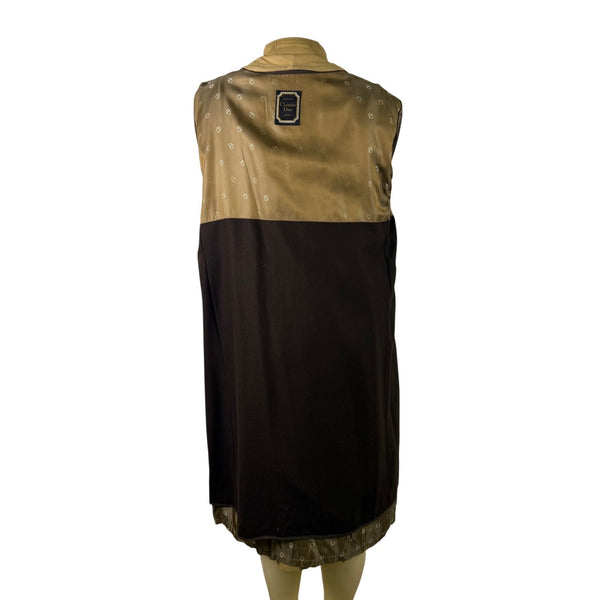 Vintage Christian D Mens Beige Trench Coat  Belted Classic Size 44R