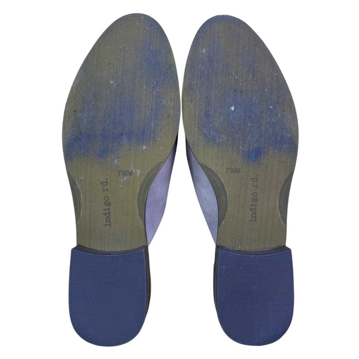 Indigo rd. Women’s Taupe Woven Detail Slip-On IRHarsen-M Mule Loafers Size 7.5M