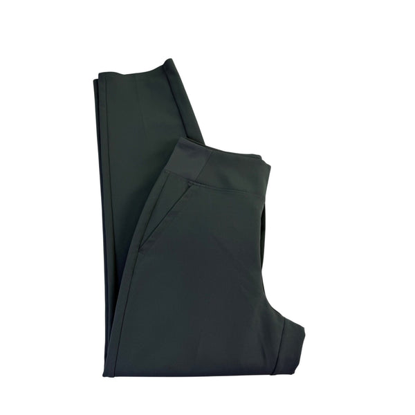 Athleta Womens Dark Green High-Waisted Slim Fit Pants Stretchy Size 2