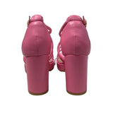 Windsor Women's April Pink Squared Toe High Heels Sz 7.5 - NWB