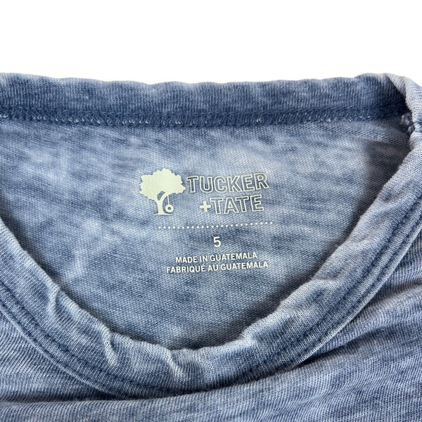 Tucker Tate Toddler Boy's Blue Washed T-Shirt Sz 5