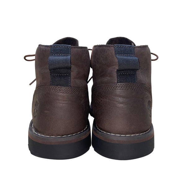 Timberland Men’s Brown Leather Gripstick Waterproof Chukka Boots Size 10.5