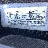 Nike Kids Black & White Leather Mid-Top Blazers Sneakers Size 7C