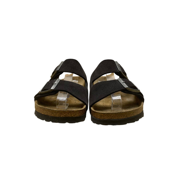Birkenstock Women’s Gray Suede Adjustable Strap Soft Arizona Sandals Size  L8/M6