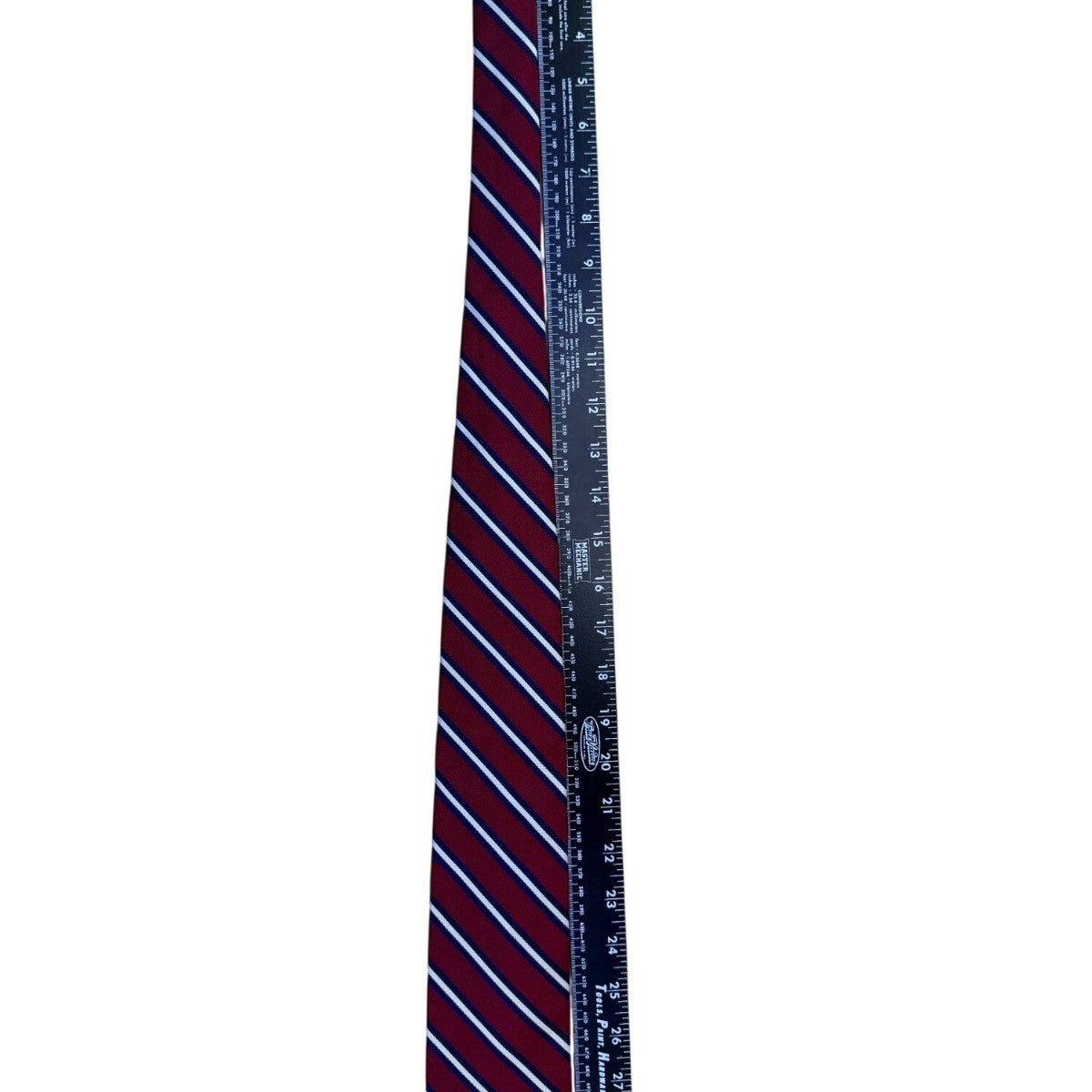Brooks Brothers Mens Red & Blue Striped Silk Tie Classic Business Neckwear