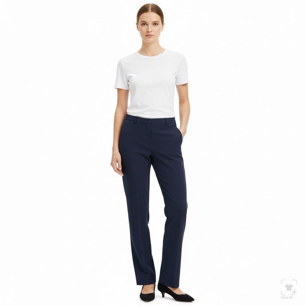 Lululemon Women’s Navy Blue Stretch Dress Pants Comfortable Business Wear