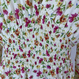Lost + Wander Women’s White Floral Maxi Dress With Long Sleeves Size S - New