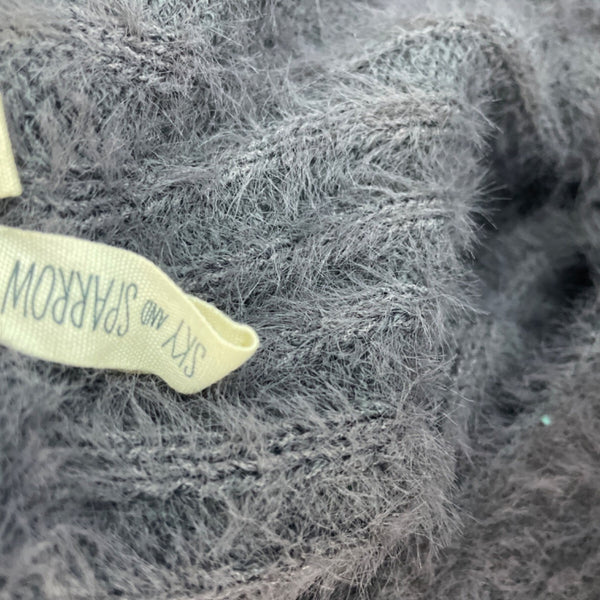 Sky and Sparrow Women’s Grey Cardigan Sweater Sz S