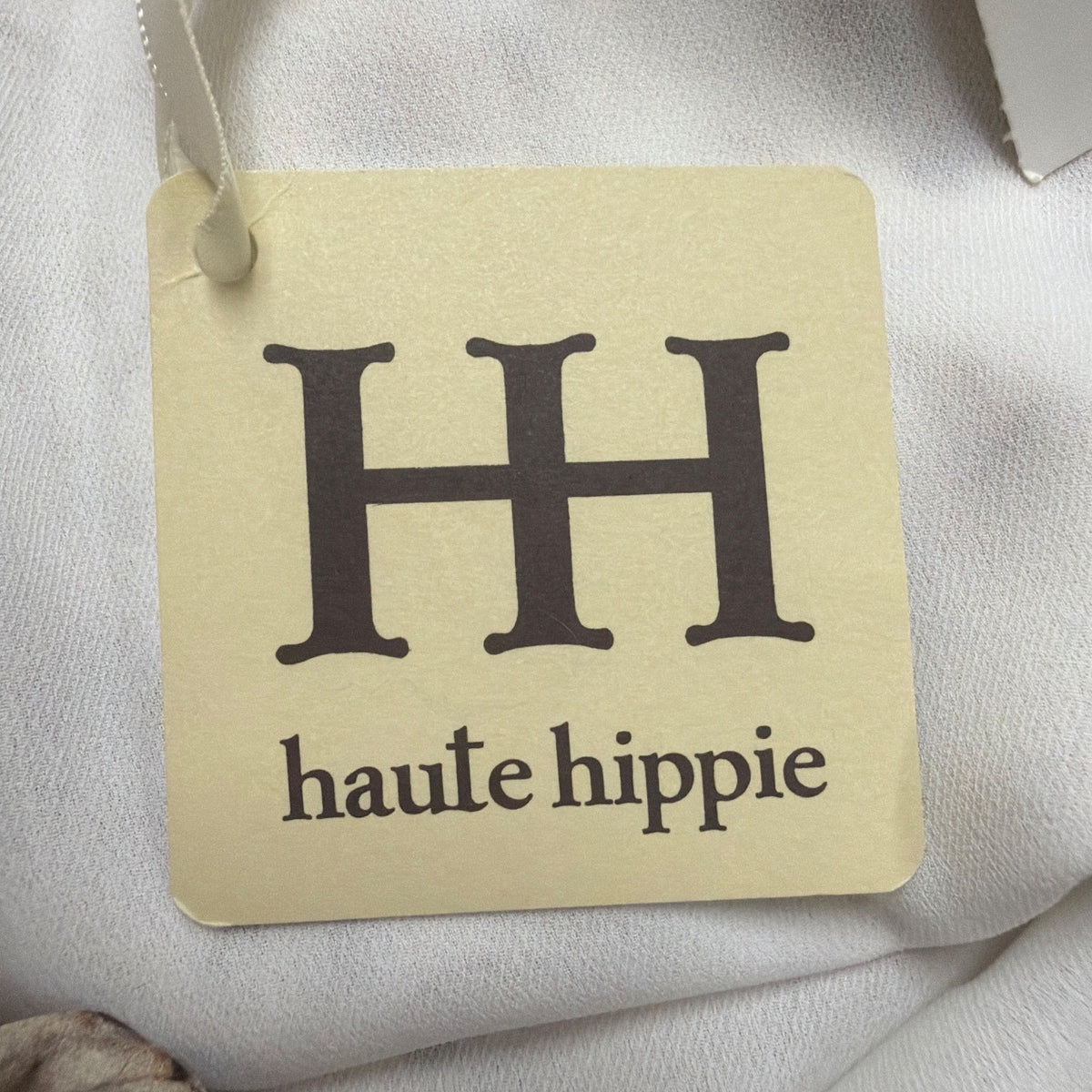 Haute Hippie Womens Beige & Black Snake Print  Jumpsuit Size M