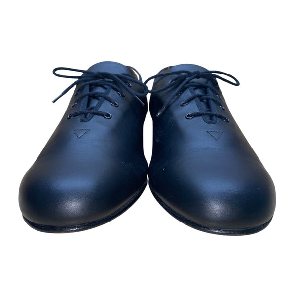 Bloch Men’s Black Leather Lace-Up Oxford Character Dance Shoes Size 11.5