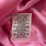 Akira Womens Pink Rhinestone Mini Slip Dress Sparkling Style  Size L