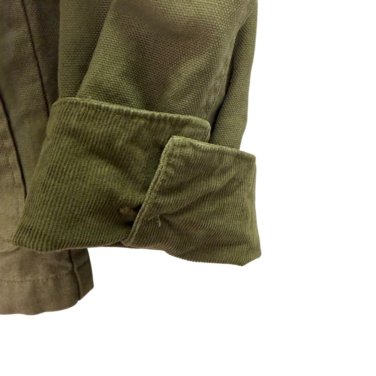 Everlane Mens Olive Green Organic Cotton Utility Jacket Button Up Sz S