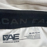 American Eagle Men Beige Jogger Pants Drawstring Size S
