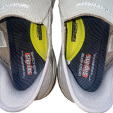 Skechers Men’s Taupe Slip-Ins Go Walk Hands Free Delson Shoes Size US 10