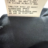 Bogner Womens Black Nylon Embroidered Hooded Jacket Stylish Winter Coat Size 12