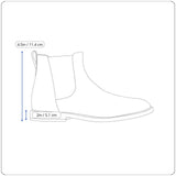 Timberland Men’ s Black Leather Pull-On Design Chelsea Boots Size 9.5M
