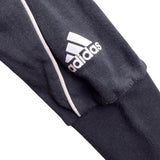 Adidas Mens Black Hooded Sweatshirt Logo Pullover Casual Size S