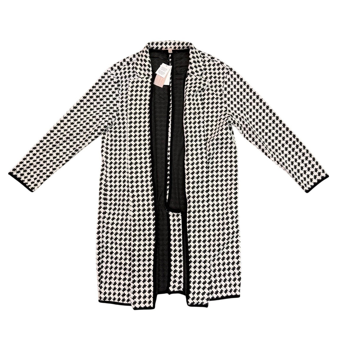 Philosophy Womens Black & White Knit Cardigan & Skirt Set Size 14