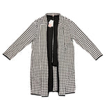 Philosophy Womens Black & White Knit Cardigan & Skirt Set Size 14