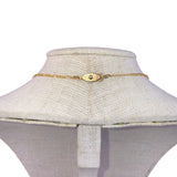 Ferarro Womens Gold Tone Metal Pocket Watch Necklace Quartz Japan Movement