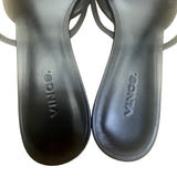 Vince Women’s Black Leather Classic Pointed Toe Strappy Slingback Flats Size 9M
