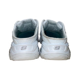 Skechers Women’s White DLites Air-Cooled Memory Foam Slip On Mules Size 10