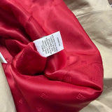 Banana Republic Womens Beige Cotton Double-Breasted Trench Coat Size M