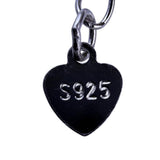 Sterling Silver Necklace With Pendant Adjustable Chain Minimalist Design S925