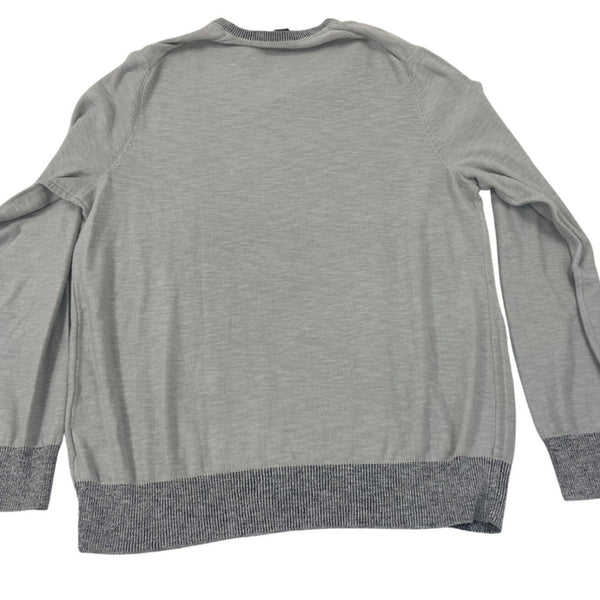 Kenneth Cole Reaction Mens V-Neck Grey Sweater Sz XL - New