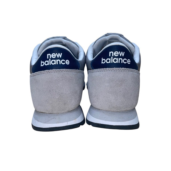 New Balance Men’s Gray & Navy Mesh & Suede Lace-Up 501 Sneakers Size 11.5
